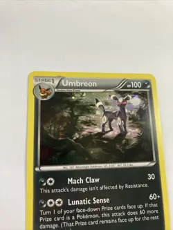 Pokemon Umbreon TCG XY96 XY Black Star Promo Holo RARE NM MINT - Image 4