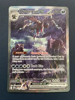 Hydreigon ex 169/086 SV White Flare Special Illustration Rare Holo Full Art - Image 1