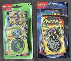 Pokemon TCG Mega Evolution Ascended Heroes 2-Pack Blister Lot Erika & Raikou New - Image 1