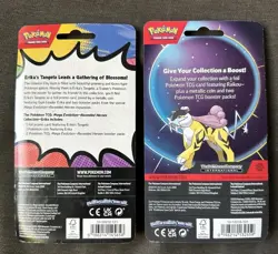 Pokemon TCG Mega Evolution Ascended Heroes 2-Pack Blister Lot Erika & Raikou New - Image 2