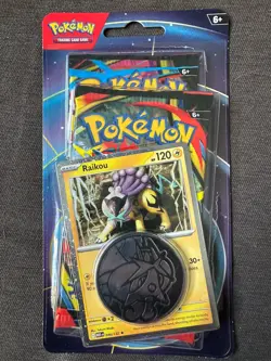 Pokemon TCG Mega Evolution Ascended Heroes 2-Pack Blister Lot Erika & Raikou New - Image 3