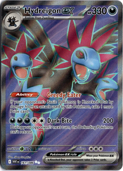 Hydreigon ex - 161/086 - Ultra Rare - Pokemon White Flare - Image 1