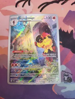 Armarouge 203/198 SV01: Scarlet & Violet Base Set Holo Pokemon - Image 1