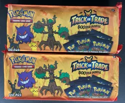 2 Pokemon 2024 Halloween Trick or Trade Booster Bundle 120 ct New Factory Sealed - Image 1