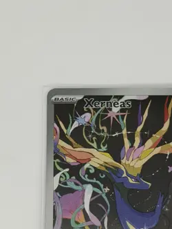 Pokemon Xerneas 091/086 CRI EN Holo Basic 130 HP Psychic Card Illustration Rare - Image 2
