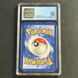 Pokemon Blaine's Growlithe 1st Edition 35/132 CGC 8 Gym Heroes 2000 TCG WotC - Image 2