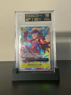 BGS 10 Black Label *POP 9* Monkey.D.Luffy Illustration Box Vol.3 One Piece TCG - Image 1