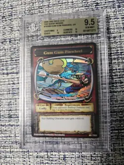 2005 One Piece Ccg The Quest Begins Gum Gum Pinwheel BGS 9.5 TE-026 - Image 1