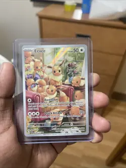 Eevee Twilight Masquerade Illustration Rare Collectible Card 188/167 - Image 1