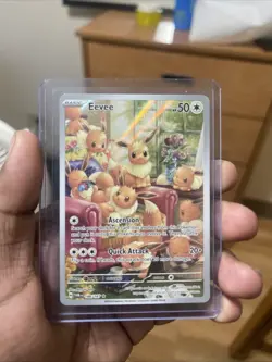 Eevee Twilight Masquerade Illustration Rare Collectible Card 188/167 - Image 2