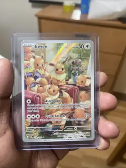 Eevee Twilight Masquerade Illustration Rare Collectible Card 188/167 - Image 3