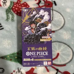 Bandai One Piece Card Game OP-10 Royal Blood Japanese Booster Box - 24 Packs - Image 1