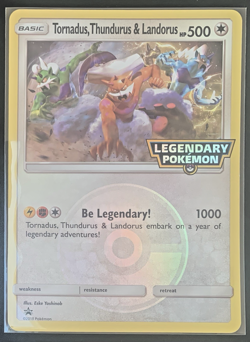 Tornadus, Thundurus & Landorus (Forces of Nature Promo) JUMBO Cards Holo NM - Image 1