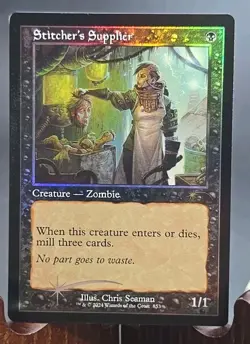 Stitcher's Supplier (Retro Frame) Secret Lair Drop MTG Foil Near Mint - Image 1