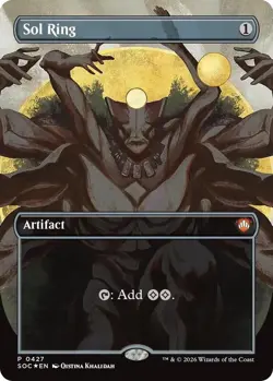 Sol Ring Secrets Of Strixhaven Borderless Foil 427 NM - Image 1