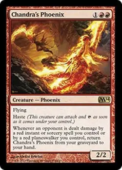 MTG - CHANDRA'S PHOENIX - M14/Core Set 2014 (R) - Image 1