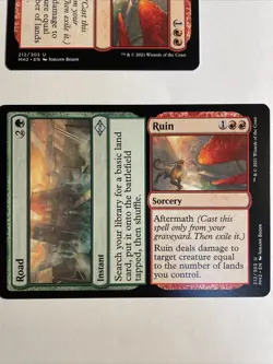 4x Mtg Modern Horizons 2 Road Ruin NM/M Magic The Gathering - Image 3