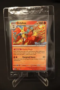 Pokemon Chaos Rising Prerelease Staff Promos Cards- Sealed MEP 074-077 Rare - Image 1