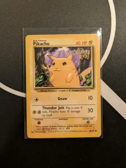 Pikachu 58 (PokeTour 1999 Stamp) Base Set Promo - Pokemon TCG - Image 1