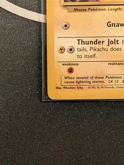 Pikachu 58 (PokeTour 1999 Stamp) Base Set Promo - Pokemon TCG - Image 5