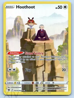 Hoothoot TG12/TG30 Pokemon Astral Radiance Trainer Gallery Trainer - Image 1