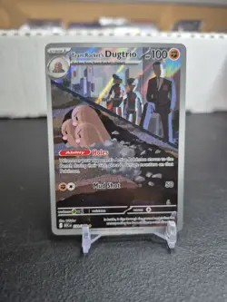 Team Rockets Dugtrio 239/217 - Pokemon TCG - Ascended Heros Illustration Rare - Image 1