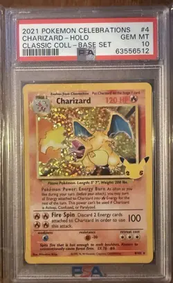 2021 Pokemon TCG Celebrations Set PSA 10 Blastoise Venusaur Gem Mint Charizard - Image 2