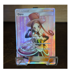 The Pokemon Company Pokemon TCG Dana Trainer Supporter Full Art Holo 173/181 EN - Image 1