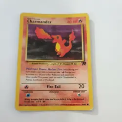 Pokemon TCG / Charmander 50/82 / Glumanda / Team Rocket / English / Wizards - Image 1
