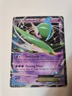 Pokemon TCG Gallade EX 34/108 XY Roaring Skies Ultra Rare Holo - Image 1