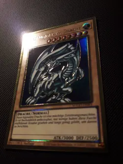 Yu-Gi-Oh! Blauaugiger w. Drache, MAGO-DE001, Gold Rare, 1. Auflage, Deutsch, GD - Image 2