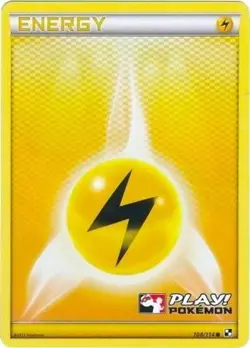 Lightning Energy - 108/114 - Pokemon Black and White PLAY Promo NM - Image 1