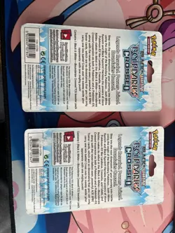 2012 Pokemon Black /White Boundaries Crossed blister Booster packs - Image 2