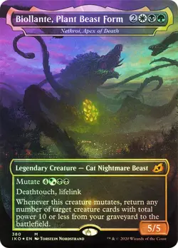MTG FOIL Nethroi, Apex of Death(Biollante, Plant Beast Form) (Godzilla Series) - Image 1