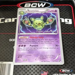 Pokemon Reuniclus 57/114 Black & White World Championships 2011 Rare LP - Image 1