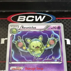 Pokemon Reuniclus 57/114 Black & White World Championships 2011 Rare LP - Image 2