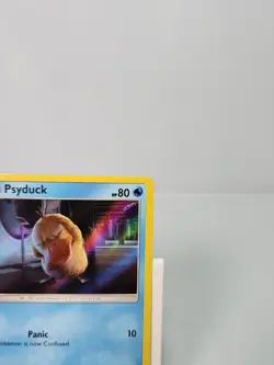 Psyduck 7/18 Holo Detective Pikachu S&M Pokemon Card 2019 - Image 3