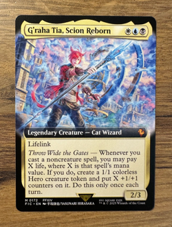 Magic MTG Final Fantasy G'raha Tia, Scion Reborn #172 *NON-FOIL* Extended Art - Image 1