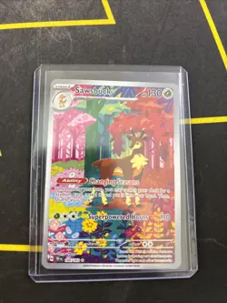 Pokemon TCG Sawsbuck Card 166/162 Temporal Forces NM - Image 1