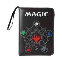 New Pocket Trading Card Album Holder Pages Protector Magic Tcg Zip Binder Use - Image 1