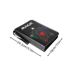 New Pocket Trading Card Album Holder Pages Protector Magic Tcg Zip Binder Use - Image 4