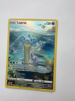 Pokemon Card Lapras GG05/GG70 Crown Zenith Full Art Holo Illustration Rare NM - Image 1