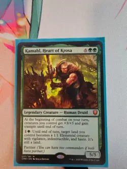 Kamahl, Heart of Krosa 237 Commander Legends NM English 1259 - Image 1
