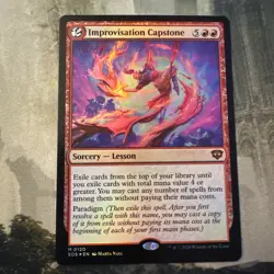 Improvisation Capstone Secrets of Strixhaven Foil 120 Mythic - Image 1