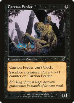 MTG Carrion Feeder - 59 / English / Moderately Played - Image 1