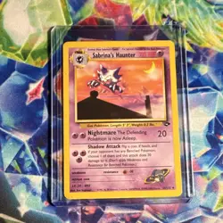Wizards of the Coast Pokemon TCG Sabrina's Haunter 55/132 Gym Challenge EN 1999 - Image 1