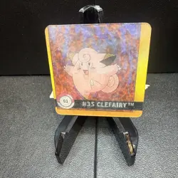 1999 ArtBox Pokemon Action Flipz Premier Edition Clefairy / Clefable #03 - Image 2
