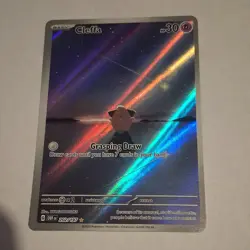 Pokemon Cleffa 202/197 SV03 Obsidian Flames Illustration Rare Holo - Image 1