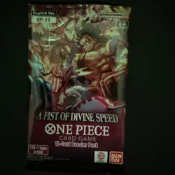 A Fist Of Divine Speed Booster Pack One Piece Card Game OP-11 English OP11 - Image 1
