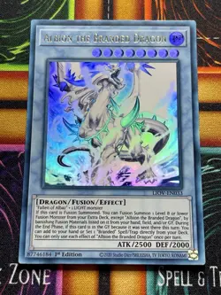 Albion The Branded Dragon | FADED! | LIOV-EN033 | Ultra Rare | 1st Ed | YuGiOh! - Image 5